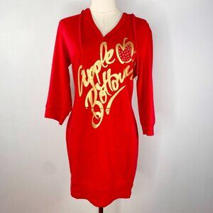 Apple Bottoms - Red Hoodie Dress